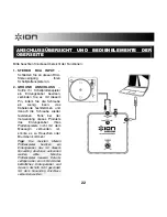 Preview for 22 page of ION U Record USB Interface Quick Start Manual