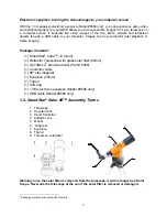 Preview for 5 page of iOptron #8506 Instruction Manual