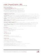 Preview for 2 page of ioSafe Rugged Portable 250GB Specifications