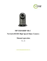 IOT-Smart Solutions MPTZ20XIRIP-HLC Manual Operation preview