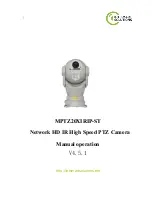 Preview for 1 page of IOT-Smart Solutions MPTZ20XIRIP-ST Manual Operation