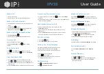 Preview for 2 page of IP VOICE IPV33 User Manual