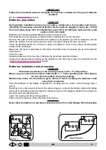 Preview for 16 page of IPC Gansow 1250 Operator'S Manual