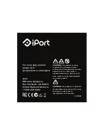 Preview for 20 page of iPort 71003 Manual