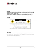 Preview for 2 page of iProSecu iDC-1DCF User Manual