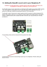 Preview for 16 page of IQaudIO Pi-Codec+ Product Manual