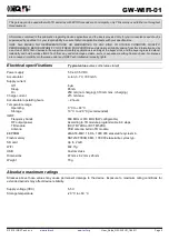 Preview for 3 page of IQRF GW-WIFI-01 User Manual