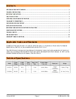 Preview for 2 page of IR Energy EW15L12 Installation, Operation And Service Instructions