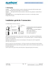 Preview for 52 page of Irenis BLANKOM IPQAM-801 Installation And Operation Instructions Manual