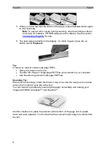 Preview for 5 page of Irislink IRIScan Book 3 Quick User Manual