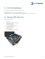 Preview for 9 page of Iriss Sonus PD Operating Manual