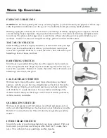 Preview for 18 page of Ironman Fitness 420E Owner'S Manual