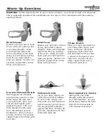 Preview for 18 page of Ironman Fitness Ironman Elliptical 125E Owner'S Manual