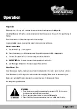 Preview for 3 page of Ironman4x4 ISHOWER003 Owner'S Manual