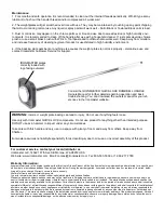 Preview for 2 page of Ironmaster Mace Handle Assembly & Operating Instructions