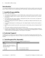 Preview for 2 page of IRONRIDGE Standard Rail Roof Mounting Installation Manual