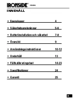 Preview for 51 page of Ironside 102494 Manual