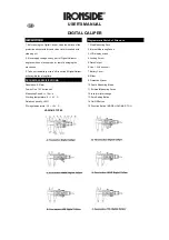 Preview for 1 page of Ironside 9675718 User Manual