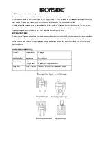 Preview for 14 page of Ironside 9675718 User Manual