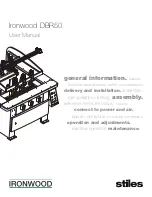 Preview for 1 page of Ironwood DBR50 User Manual