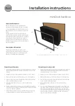 Preview for 2 page of iRoom miniDock Installation Instructions Manual