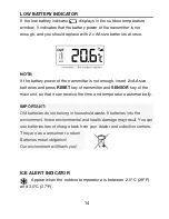 Preview for 14 page of IROX CBR606 User Manual