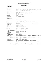 Preview for 4 page of IRT Electronics DDA-4007 User Manual