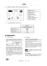 Preview for 37 page of ISA CARRETTINO DEI GELATI Operator'S Manual