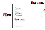 Preview for 41 page of Iseo Zero1 Thesis 2.0 Standard Instruction Manual