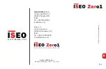 Preview for 101 page of Iseo Zero1 Thesis 2.0 Standard Instruction Manual