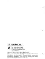 Preview for 29 page of ISHIDA AC-3000 System Setup Manual