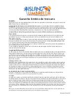 Preview for 5 page of Island Umbrella Caspian NU5448CH Quick Start Manual