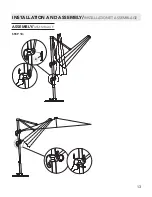 Preview for 13 page of Island Umbrella NU6872 Assembly Instructions Manual