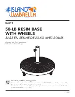 Island Umbrella NU6892 Assembly Instructions Manual preview