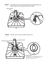 Preview for 4 page of Island Umbrella Santorini II Fiesta NU6245 Manual