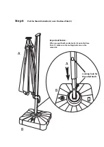 Preview for 6 page of Island Umbrella Santorini II Fiesta NU6245 Manual