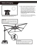 Preview for 14 page of Island Umbrella Santorini II Fiesta NU6245 Manual