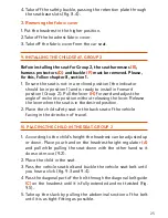 Preview for 25 page of ISOFIX UNIT fix 012 Instruction Manual