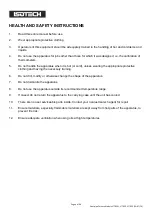 Preview for 6 page of Isotech 17702P User Maintenance Manual/Handbook