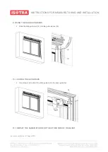 Preview for 6 page of Isotra SELF-SUPPORTING BLIND, UPROLLING OUTSIDE THE CHANNE Instructions Manual