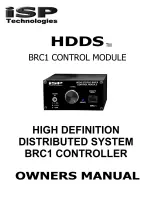 iSP Technologies BRC1 Owner'S Manual preview