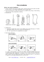 Preview for 4 page of Ispring CU-A4 Installation Instructions & User Manual