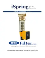 Ispring WSP-ARB User Manual preview