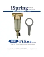 Preview for 1 page of Ispring WSP Series User Manual