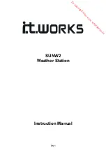 Preview for 2 page of IT Works SUNW2 Operating Instructions Manual