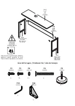 Preview for 3 page of itaia Titanium Garage Table Manual