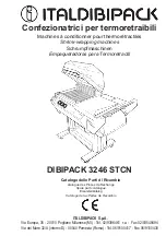 Preview for 53 page of ItaldibiPack DIBIPACK 3246 STCN Installation, Use And Maintenance Manual