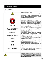 Preview for 2 page of Italgi Dupla Use And Maintenance Manual