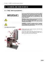 Preview for 22 page of Italgi Dupla Use And Maintenance Manual