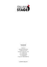 Preview for 18 page of ITALIAN STAGE IS SPX08AUB User Manual